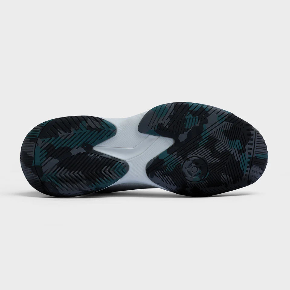 One Degree White & Teal Precision XT Padel Shoe