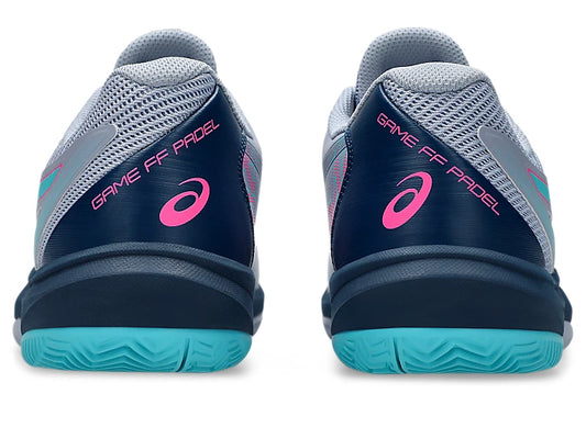 ASICS GAME FF PADEL - GREY BLUE/ENERGY AQUA