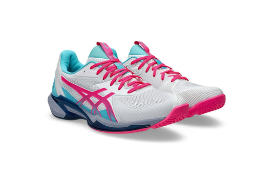ASICS SOLUTION SPEED FF 3 PADEL - WHITE/HOT PINK