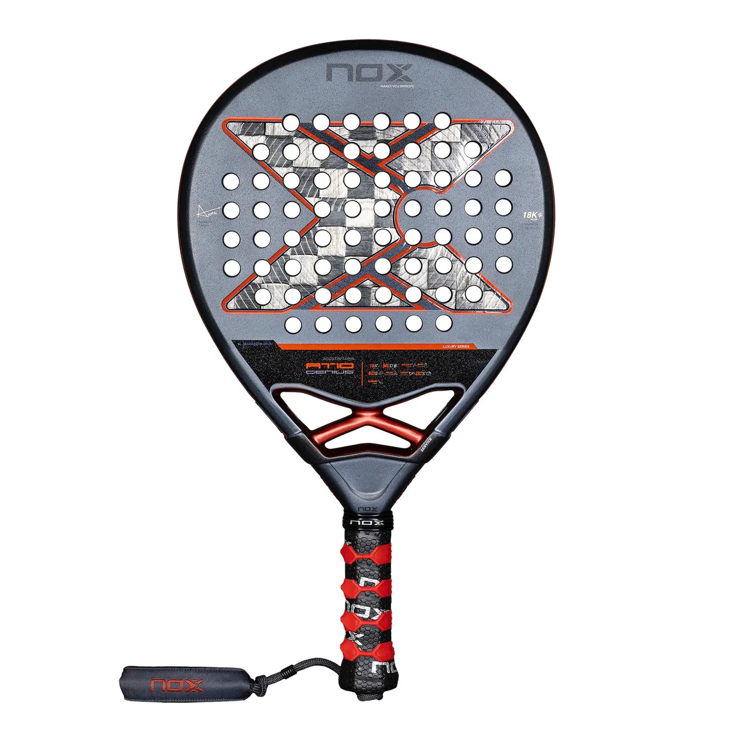 NOX AT10 GENIUS 18K ALUM RACKET BY AGUSTIN TAPIA