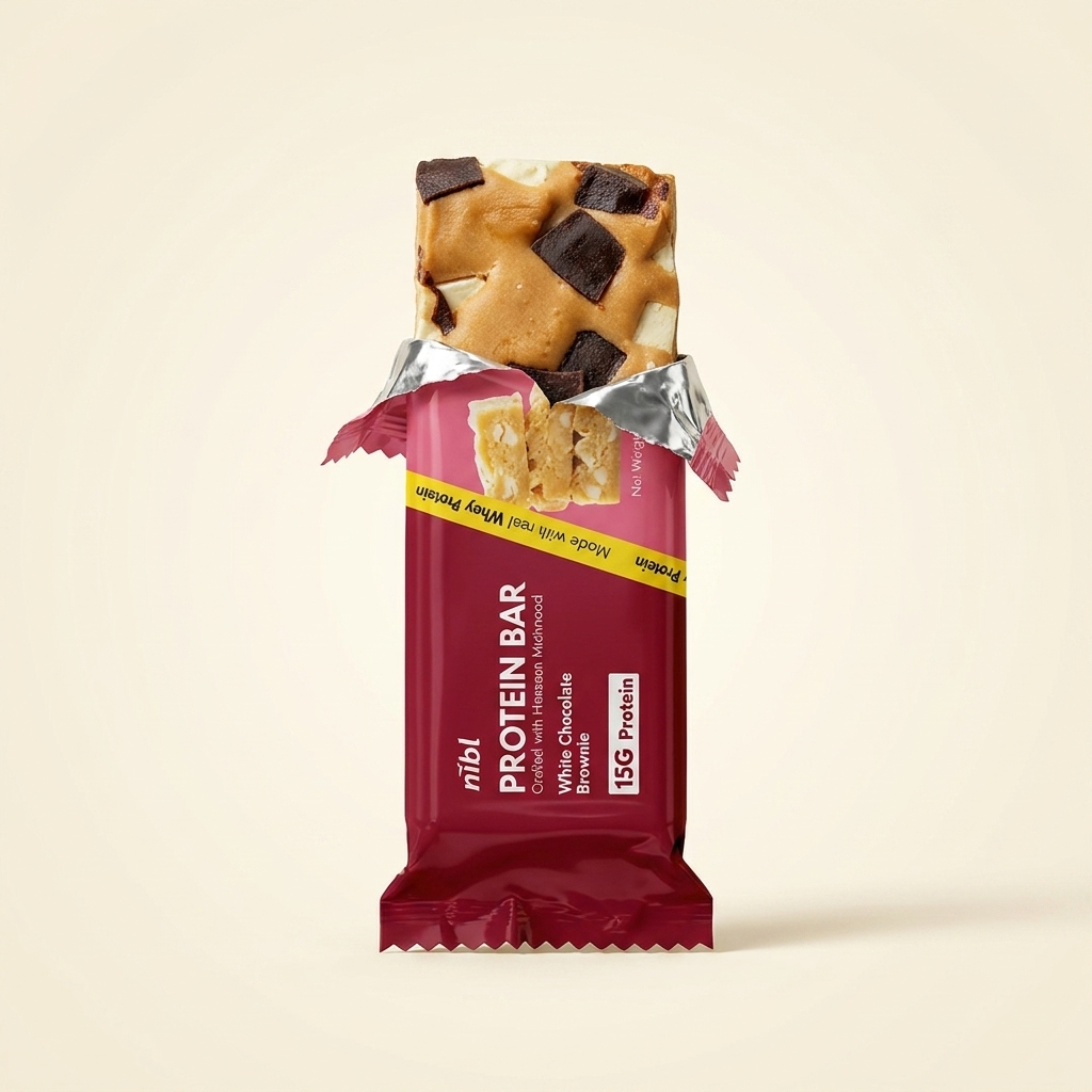 Nibl White Chocolate Brownie Protein Bar