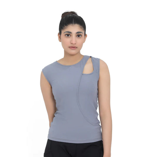 ALAY Rib Wave Tank Top