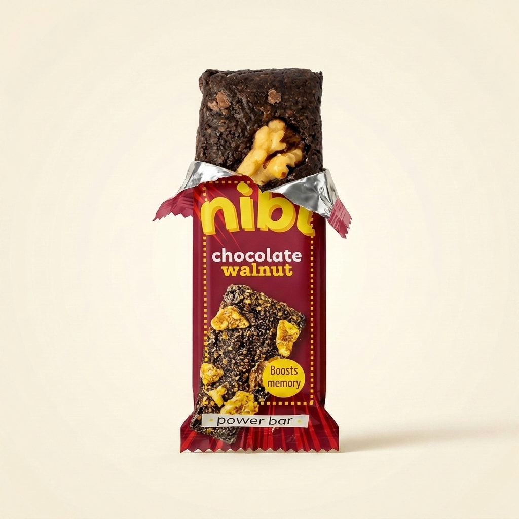 Nibl Chocolate & Walnut Granola Bar