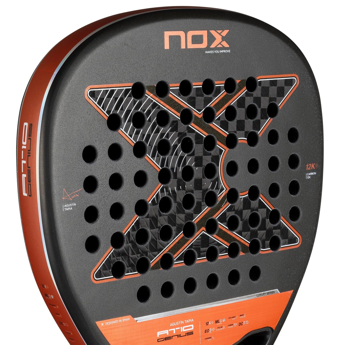 NOX AT10 GENIUS 12K ATTACK RACKET 2025