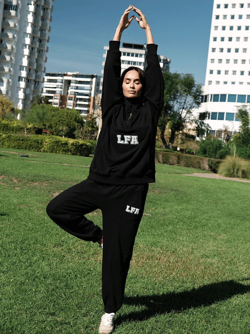 LFA Black Relaxed Joggers