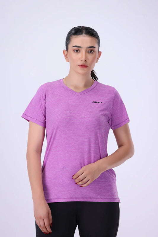 AGUILA CATIONIC WOMEN T SHIRT FUNKY PURPLE