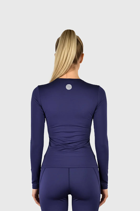 AGUILA Women LS Shirt Navy