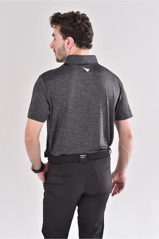 AGUILA MODERNO CATIONIC GREY GOLF POLO
