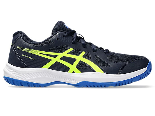ASICS UPCOURT 6 GS - MIDNIGHT/SAFETY YELLOW