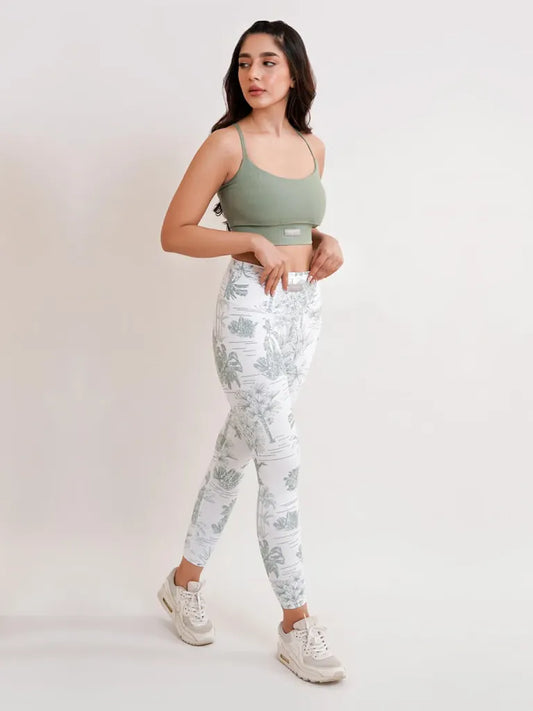 LFA Ulltra Push Up Sage Palm Beach Legging