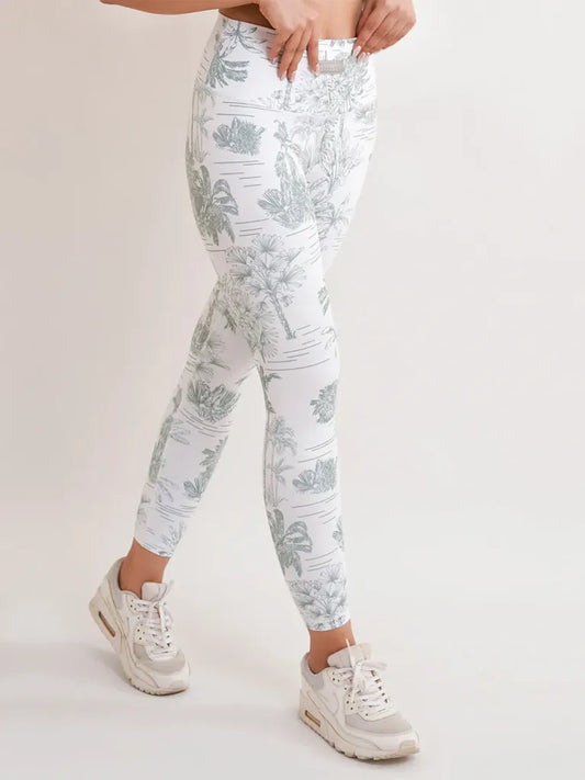 LFA Ulltra Push Up Sage Palm Beach Legging