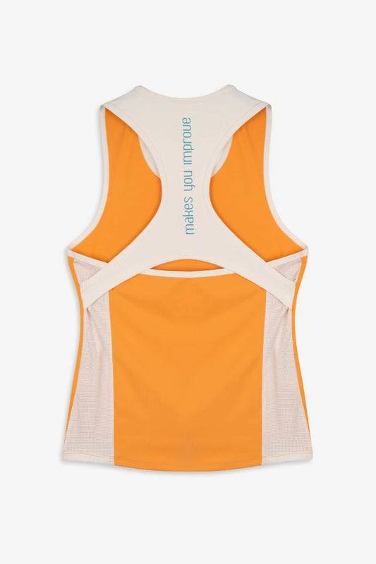 NOX WOMEN'S MOCK ORANGE DEGRADED PRO TANK TOP