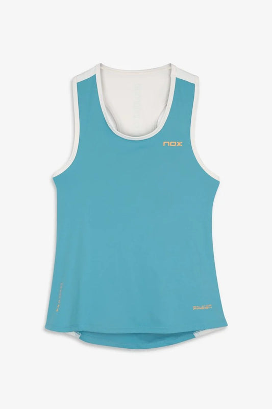 NOX WOMEN'S DUSTY TURQUOISE PRO TANK TOP