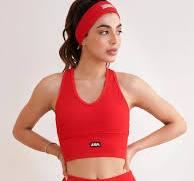 LFA Cherry Rib Sports Crop Top