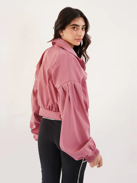 LFA Metallic Rose Bomber Jacket