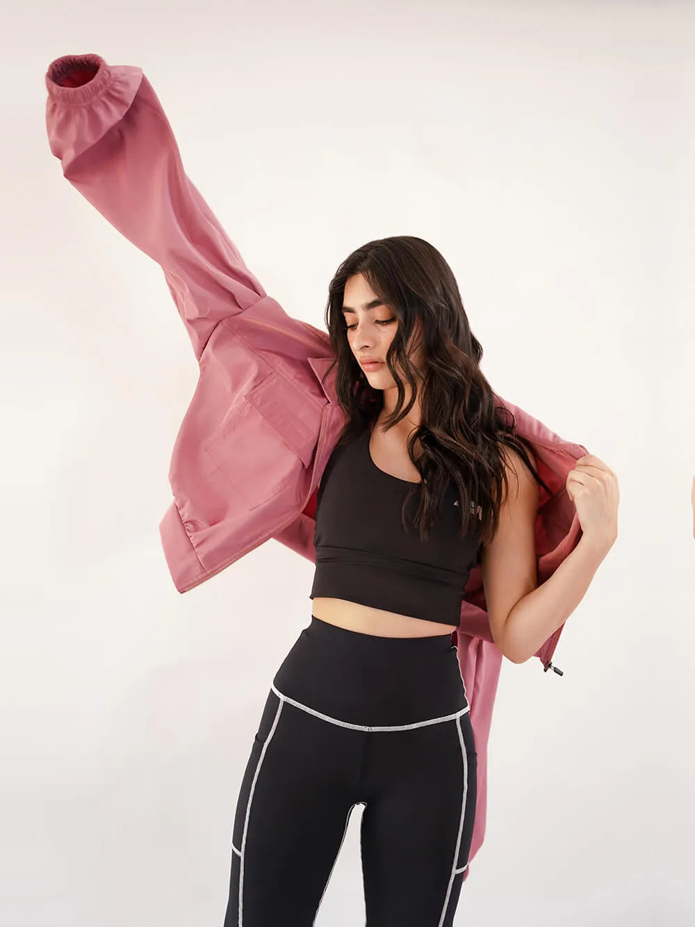 LFA Metallic Rose Bomber Jacket