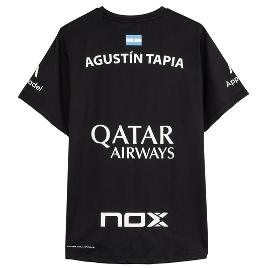 NOX SPONSOR AT10 BLACK T-SHIRT 2026