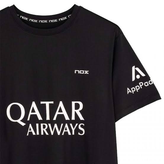 NOX SPONSOR AT10 BLACK T-SHIRT 2026