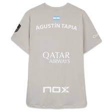 NOX SPONSOR AT10 LIGHT GREY T-SHIRT 2026