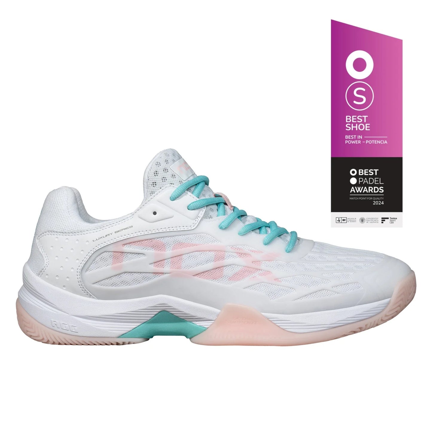 NOX SHOES AT10 LUX WHITE/POTPURRI