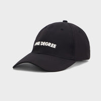 One Degree Black Micro Fabric Cap