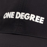 One Degree Black Micro Fabric Cap