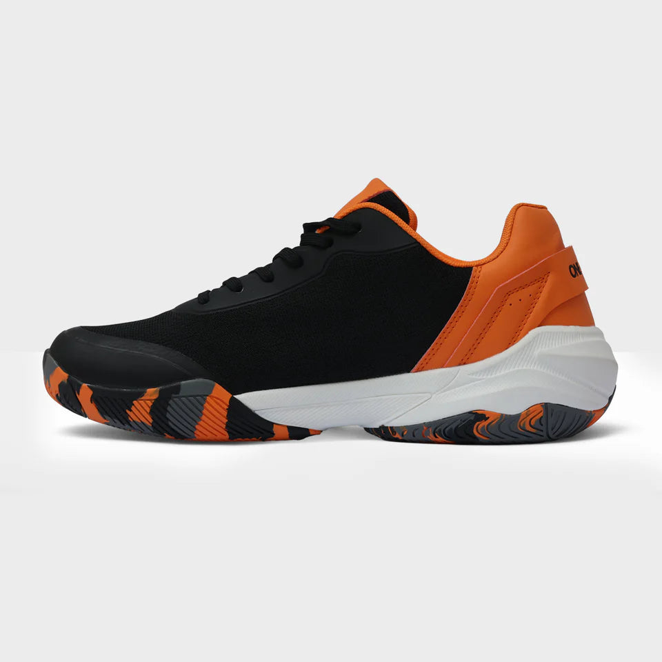 One Degree Black & Orange Precision XT Padel Shoe