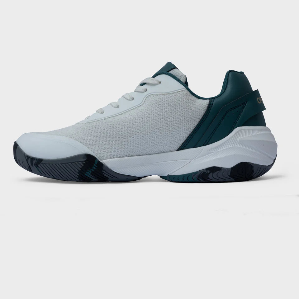 One Degree White & Teal Precision XT Padel Shoe