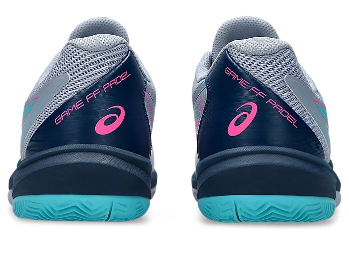 ASICS GAME FF PADEL - GREY BLUE/ENERGY AQUA