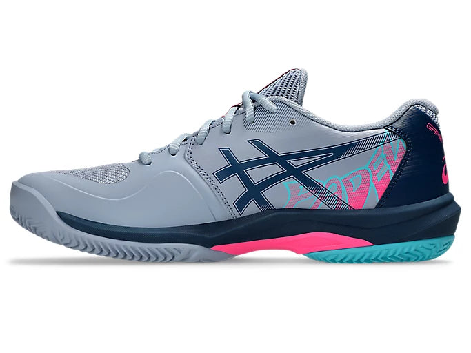 ASICS GAME FF PADEL - GREY BLUE/ENERGY AQUA