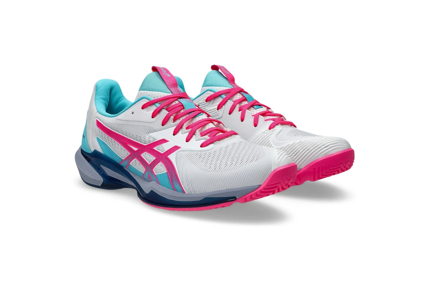 ASICS SOLUTION SPEED FF 3 PADEL - WHITE/HOT PINK