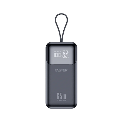 Faster PD-65W 20000mAh Power Bank