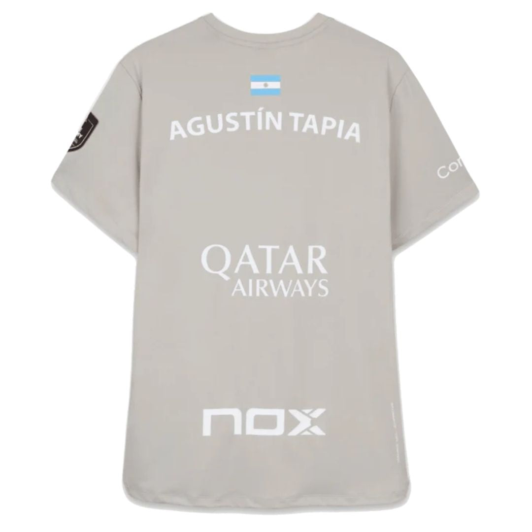 NOX Sponsor AT10 Light Grey T-Shirt 2026