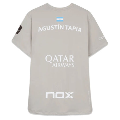 NOX Sponsor AT10 Light Grey T-Shirt 2026
