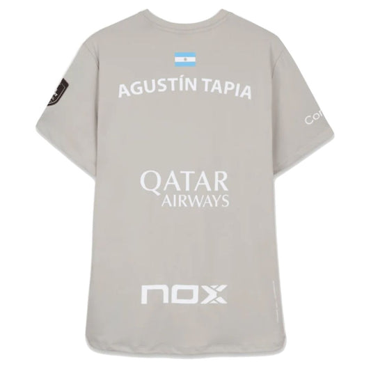 NOX SPONSOR AT10 LIGHT GREY T-SHIRT 2026