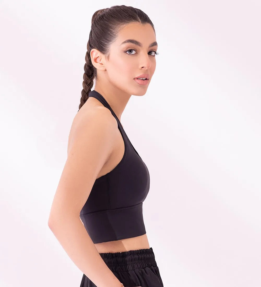 LFA Seamless Halter Neck Sports Bra