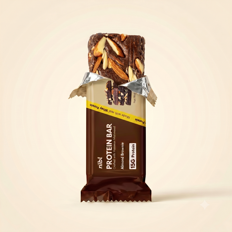Nibl Almond Brownie Protein Bar