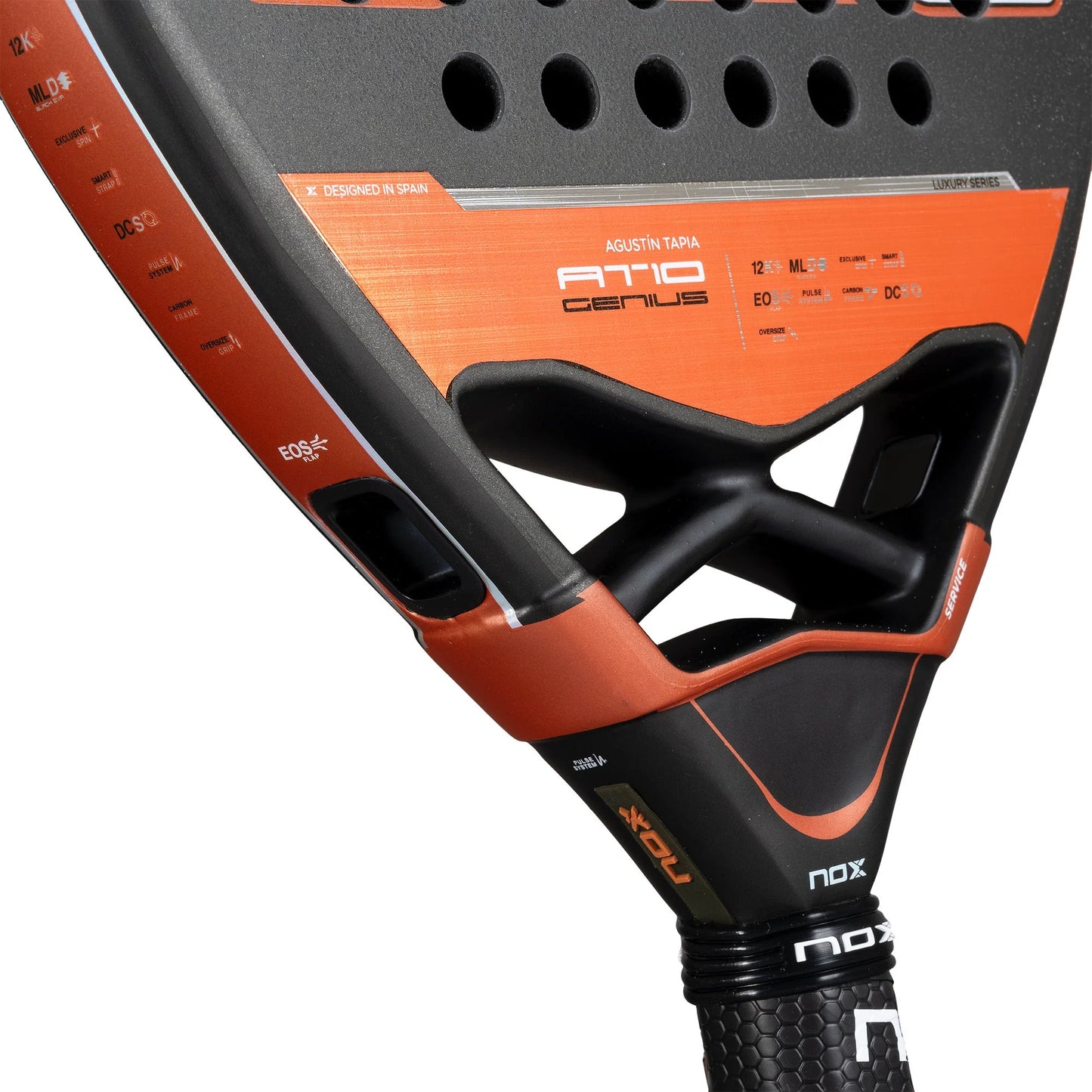NOX AT10 GENIUS 12K ATTACK RACKET 2025