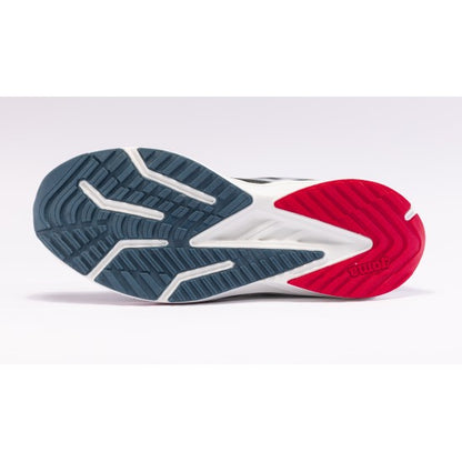 Joma Active 2401 running shoes - Black Red - angle 4