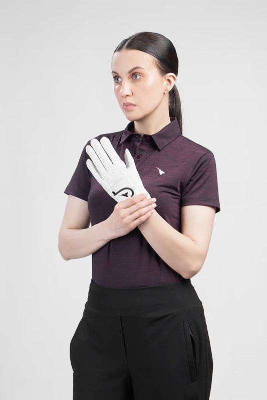 AGUILA REY SWING BURGUNDY GOLF POLO SHIRT