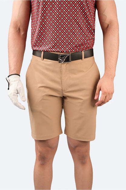 GOLF SHORTS CAMEL-MS