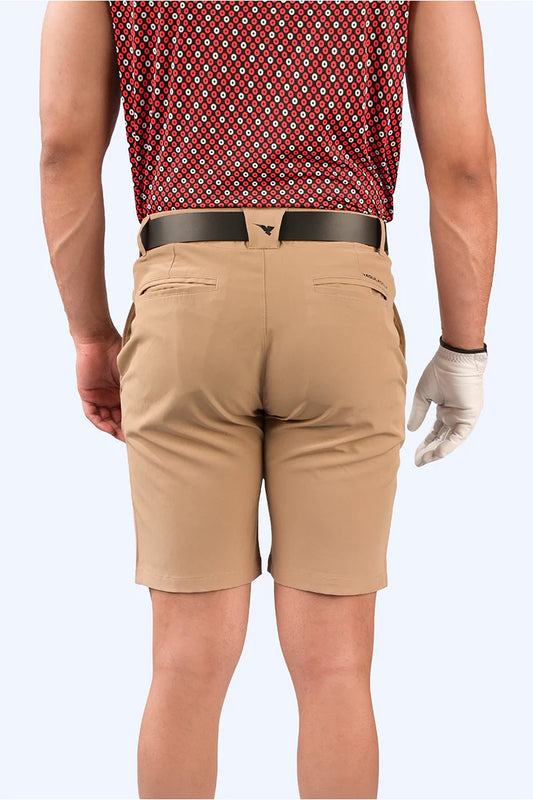 GOLF SHORTS CAMEL-MS