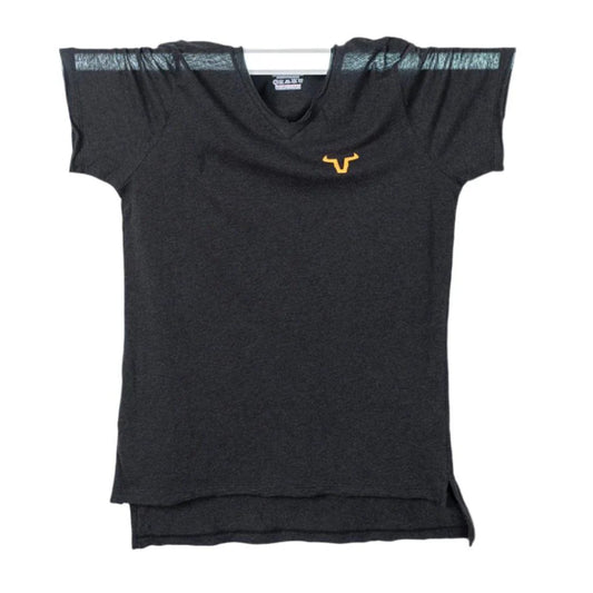 OX Textured Dark Grey T-Shirt