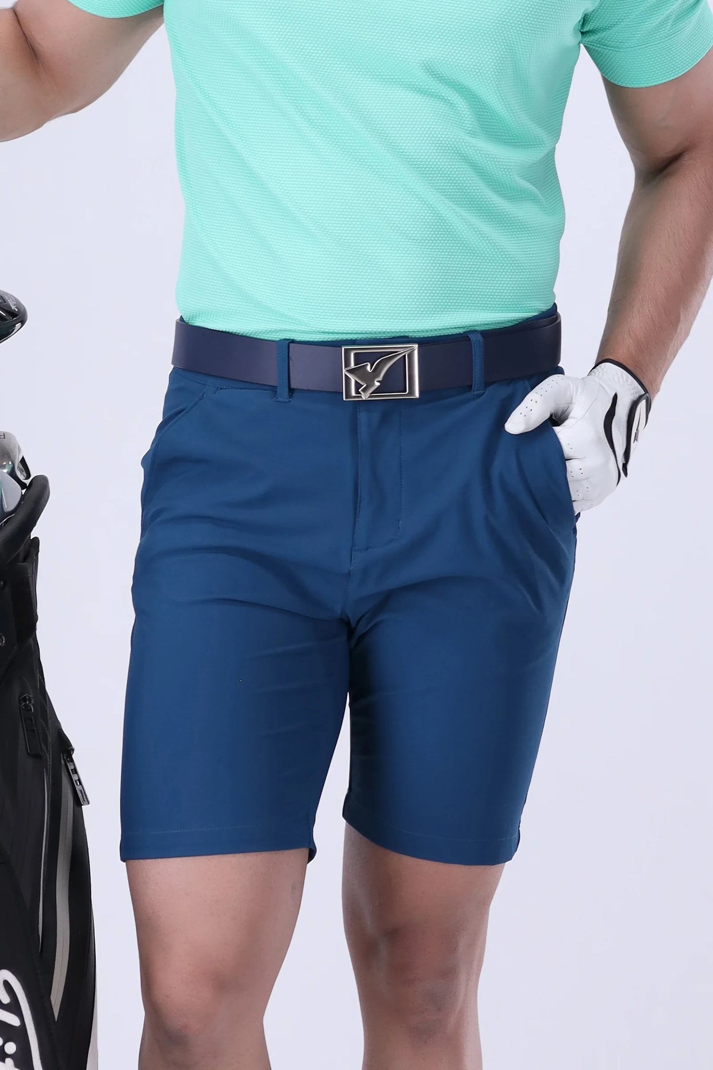 Aguila Golf Shorts Gibralter Blue-Ad