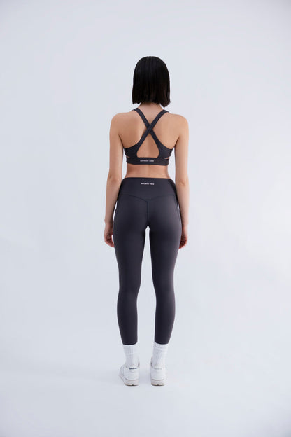 Athletic Core Sculpt X Cross Strap Sports Bra
