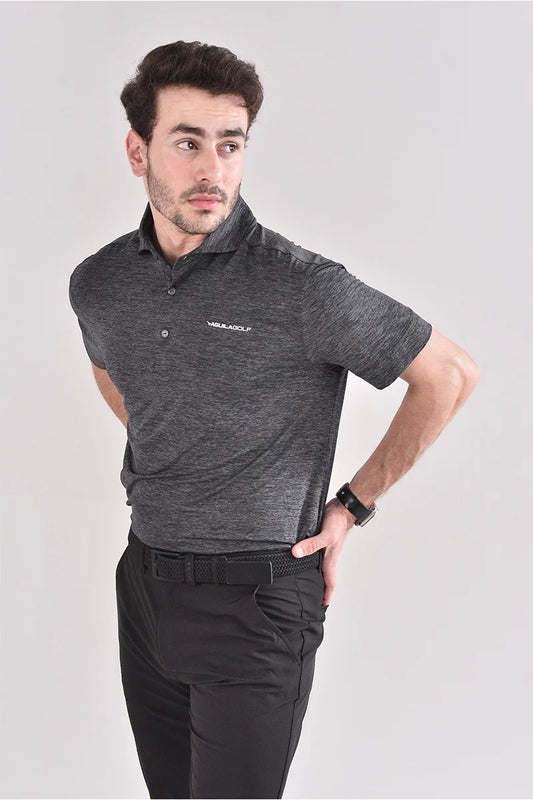 AGUILA MODERNO CATIONIC GREY GOLF POLO
