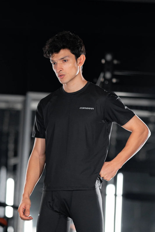 COMBAXX ACTIV Lycra Regular Fit T-Shirt (Half Sleeves Men)