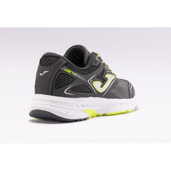 Joma Meta 2412 running shoes - Dark Grey - angle 3