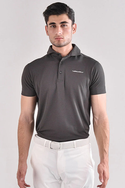 AGUILA  NECTAR SMOKE GREY GOLF POLO