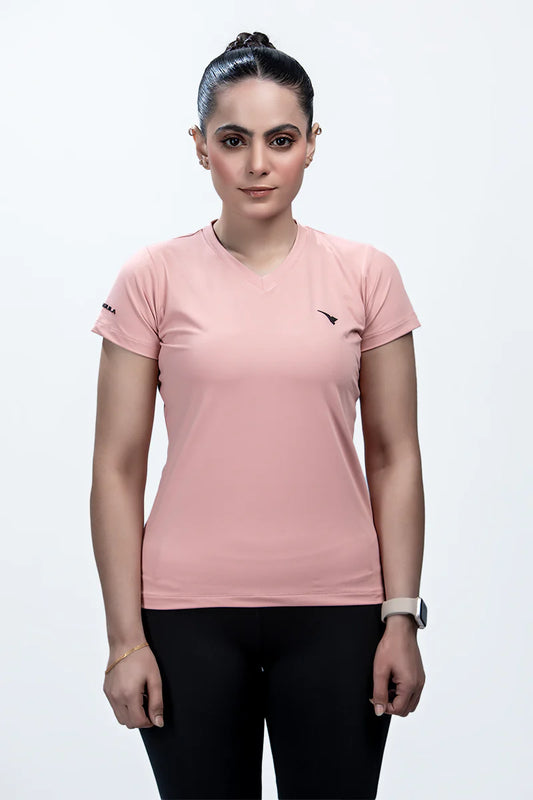 AGUILA POWER FEMME DUSTY ROSE T-SHIRT